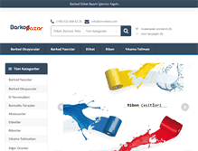 Tablet Screenshot of barkodpazar.com